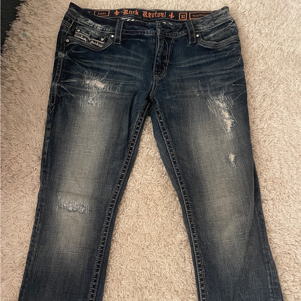 Womens rock revival jeans